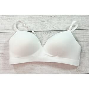 Soma Women’s Enbliss Wireless Bra Wire Free White Size 38B
